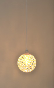 Voronoi Sphere pendant luminaire