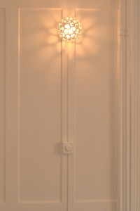 Voronoi Sphere wall lamp